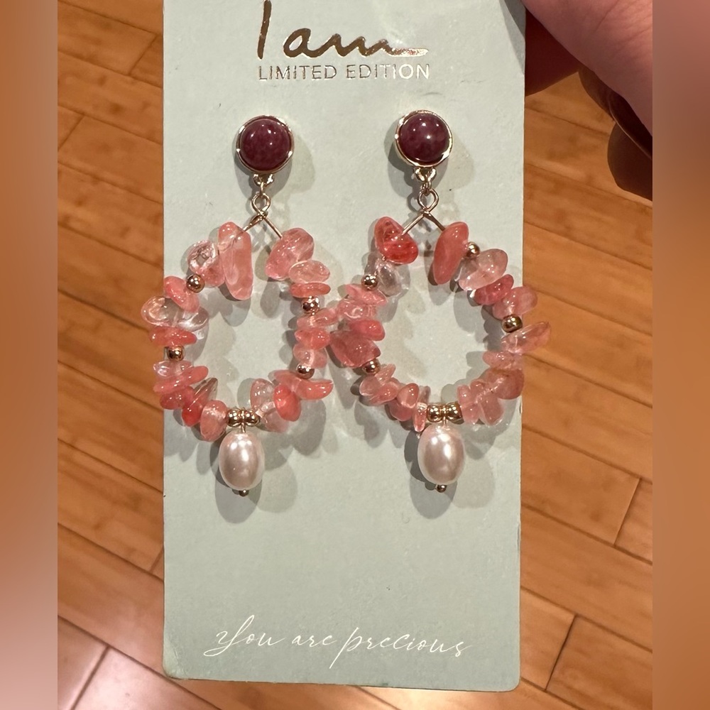 I am limited edition earrings